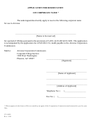 Form Cf0059 - Application For Reservation Of Corporate Name - 2000