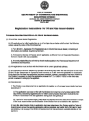 Registration Instructions For Oil And Gas Issuer-dealers - Tennessee Department Of Commerce And Insurance
