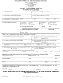 Form Jfs 66300a - Report To Determine Liability Transfer Of Business