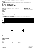 Form Uo-1-1.0 - Ucc-1 Financing Statement - Connecticut Secretary Of State - 2010