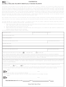 Form 50-144 - Business Personal Property Rendition Of Taxable Property
