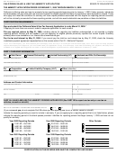 Form Boe-899 - California Sales & Use Tax Amnesty Application - 2005