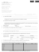 Form Nfp 113.15 - Application For Authority To Conduct Affairs In Illinois - Secretary Of State