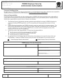Form Psrs-1270 - Psers Employer Security Administrator Authorization