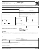 Fillable Form Psrs-151 - Request For Retirement Estimate Printable pdf