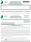 Form W-3me - Reconciliation Of Maine Income Tax Withheld - 2005