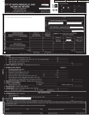 Form Fr - Income Tax Return - City Of North Ridgeville - 2011