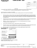 Form Oq-wbf - Quarterly Tax Report - Oregon Dept. Of Revenue - 2004