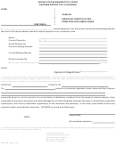 Form Edc 3-951 - Individual Identification Form For Unclaimed Funds - Eastern District Of California Bankruptcy Court