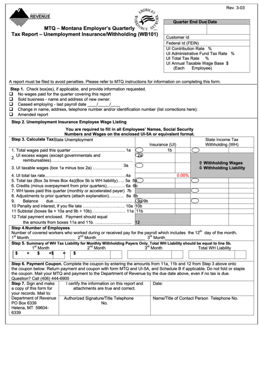 Montana Unemployment Insurance Employer Registration Fillable Form 