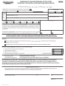 Arizona Form 120ext - Application For Automatic Extension Of Time To File Corporation, Partnership, And Exempt Organization Returns - 2004