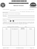 Form 07lc066e (occ-66) - Medication Permission