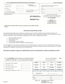 Form W-1 - City Of Ravenna Ohio, Employer's Return Of Tax Withheld