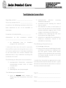 Tooth Extraction Consent Form