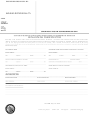 Hcd Form 433(A) - Notice Of Manufactured Home (Mobilehome) Or Commercial Modular Installation On A Foundation System Printable pdf