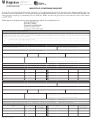 Form 8126u1 - Multiple Coverage Inquiry