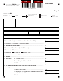 Georgia Form 501x - Amended Fiduciary Income Tax Return - 2011