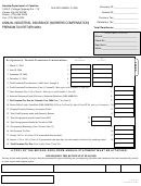 Form Pti-01(a) - Annual Industrial Insurance (workers Compensation) Premium Tax Return - 2004