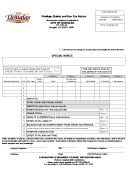 Privilege (Sales) And Use Tax Return - City Of Douglas Printable pdf