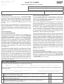 Form Ct-1120hr - Historic Rehabilitation Tax Credits - 2007