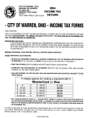 Income Tax Return -city Of Warren - 2004