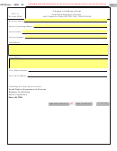Sd Eform - 0903v3 - Change Of Address Form