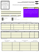 Fillable Form Fr 90-05 - Professional Fund Raiser Annual Report Printable pdf