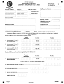 Form 8500 - Airport Departure Tax - City Of Chicago Printable pdf
