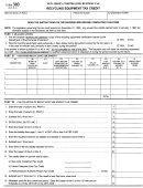 Form 303 - Recycling Equipment Tax Credit