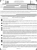 Form St-8 - Exemption Certificate For Sales And Use Tax - Department Of Revenue Printable pdf