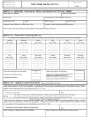 Form Cg-719s - Small Wessel Sea Service Form
