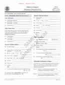 Form I-134 - U.s Citizenship Of Homeland Security Affifavit Of Support