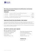 Form Doh 667-034 - Nursing Assistant Expired Certification Activation Application