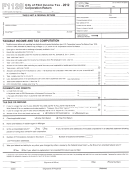 Form F1120 - City Of Flint Income Tax Corporation Return - 2012