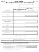Form Sw-3 - Employer's Annual Reconciliation Of Income Tax Withheld - 2004