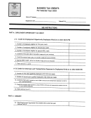 Maryland Form At3-74 - Business Tax Credits -2003