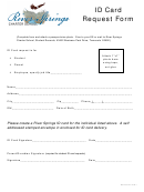Id Card Request Form
