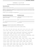 Appendix A (form Rtl-ds1) - Data Sheet For Refrigerant Testing Laboratory Applicant Or Participant