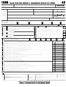 Form 43 - Idaho Part-year Resident & Nonresident Income Tax Return - 1998