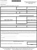 Form 41a720-s86 - Schedule Endow - Notice Of Endow Kentucky Tax Credit And Certification