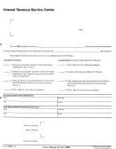 Form 8150 - Action Request For Form 8082