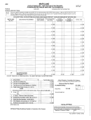 Form Cot/st-110 - Consolidated Sales And Use Tax Schedule - 2004