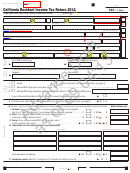 Form 540 C1 - Draft - California Resident Income Tax Return - 2012