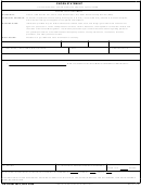 Fillable Da Form 2823 - Sworn Statement Printable pdf