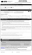 Cancellation Form Annual Pass With Pre-authorized Debit (personal Pad) - Sto