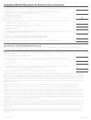 Simplified Method Worksheet For Business Use Of The Home