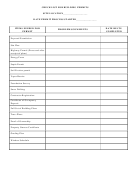 Checklist For Building Permits Template