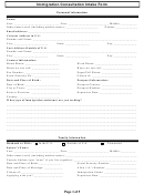 Immigration Consultation Intake Form