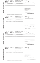 Form J-1040 Es - Estimated Tax Voucher - 2005