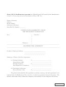 Reaffirmation Agreement Form - Montana Bankruptcy Court
